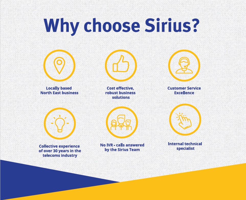 TeamSiriusUK's tweet photo. People may ask, why choose Sirius? The question should be why not?!
We pride ourselves on our customer service skills, and we love working with local businesses.
#NLandNet #ItsTimeToGetSirius #SupportLocalBusinesses https://t.co/TW1aHYm1tz