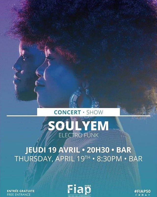 soulyem's tweet photo. Demain à 20h30, au 30 Rue Cabanis, 75014 Paris (FIAP)  aura lieu notre concert! Amour, connexion et partage garantis! ❤ https://t.co/YF1shMC3SE