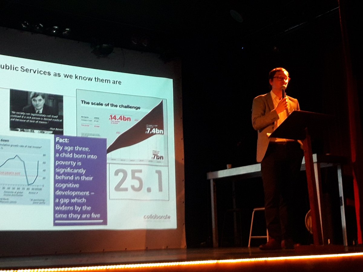 URBACT's tweet photo. "From 'public services' to 'services to the public'" @h_kippin West Midlands Combined Authority and creator of 'collaborate' framework talking @CHANGEurbact #peoplepoweredpublicservices https://t.co/QVRqK3c6wl