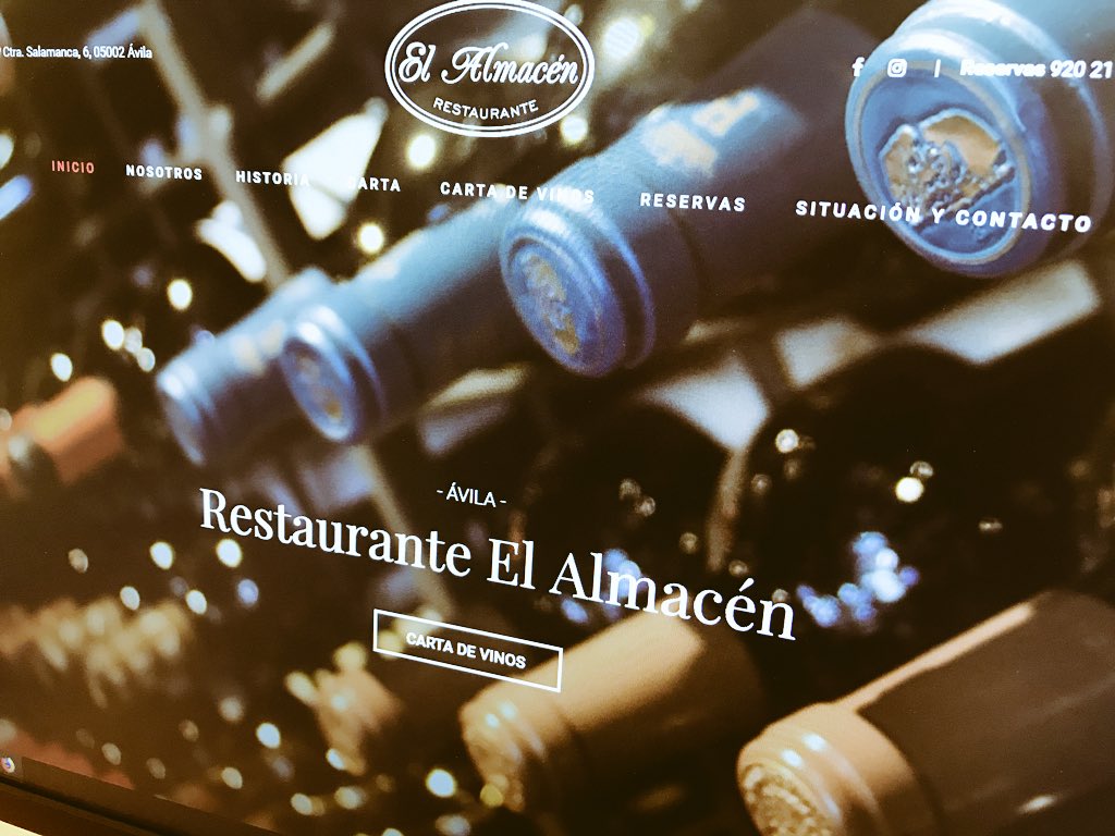 ziddea's tweet photo. Ya casi tenemos terminada la web de El Almacén! https://t.co/M2G2d4Jrgz