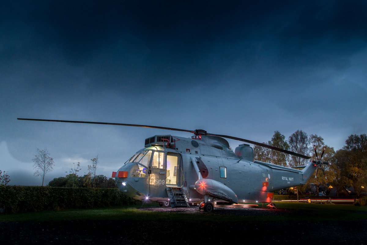 econ_bp's tweet photo. Helicopter Glamping. One of the more unusual projects we've been involved with. Sleeps 5!
Take a look inside......
https://t.co/nDNwd3Qg7y
#sprayitpurple https://t.co/pldraP8NJe