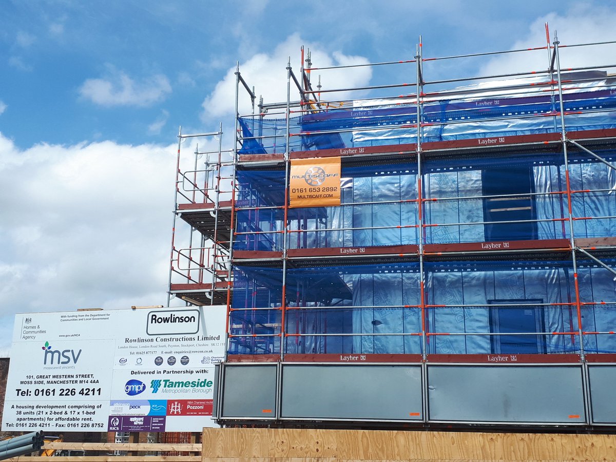 Fantastic new mixed tenure development in Stalybridge.  Affordable rent, shared ownership and rent to buy on a mill site.  <a href="/HomesEngland/">Homes England</a> <a href="/jreynoldsMP/">Jonathan Reynolds</a> . Progressing well