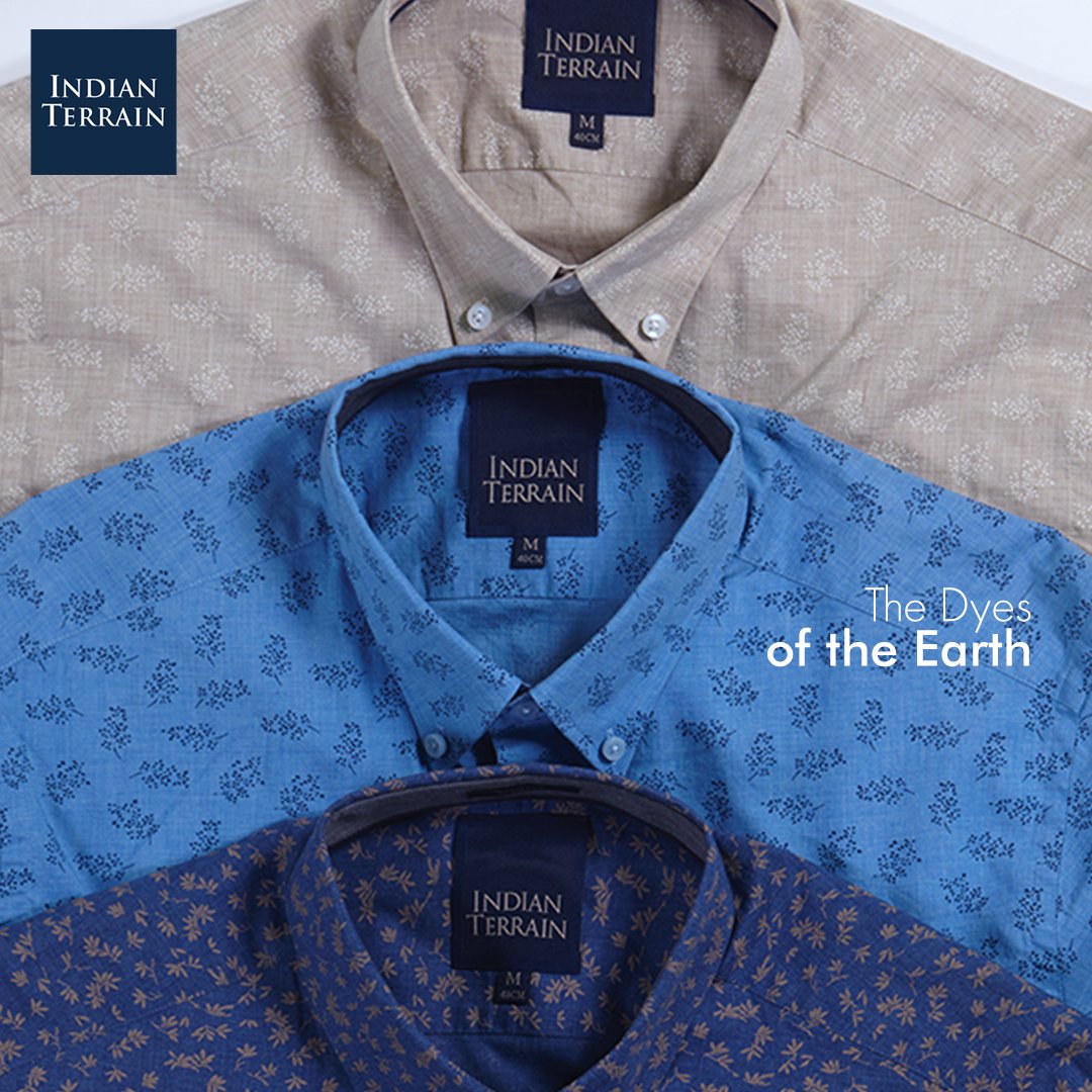 1ndianTerrain's tweet photo. On the Terrain, we trail after the shades of the earth. Our monochrome prints in neutrals and ocean blues is the perfect getaway to the #WeekendTerrain. Inspired by the great outdoors, our Expedition edition is nothing short of urban liberation.
#TerrainMen #IndianTerrain #SS18 https://t.co/7rN2ZxidaT