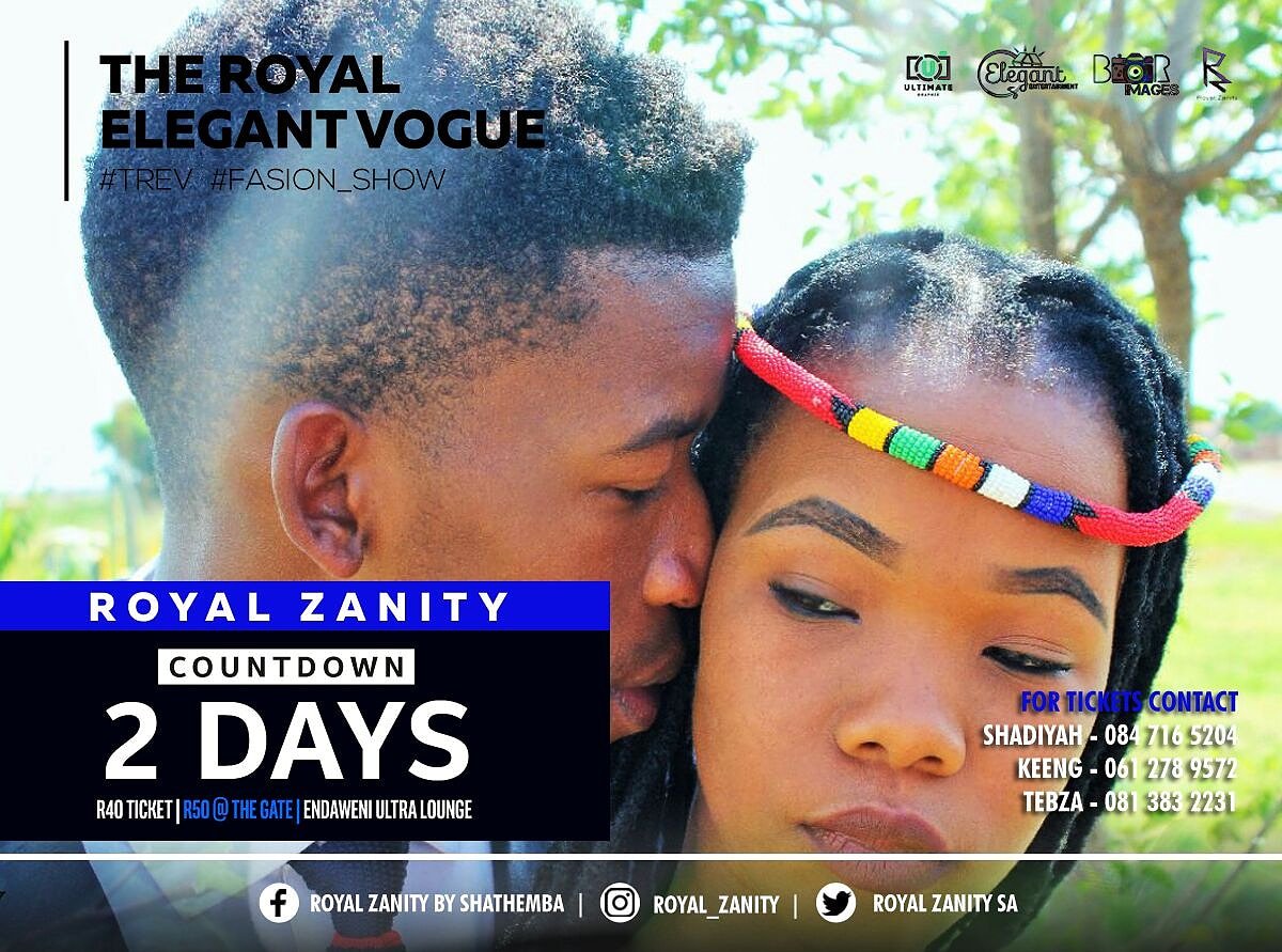 RoyalZanity_SA's tweet photo. Get Your tickets now! https://t.co/czOicK22HC