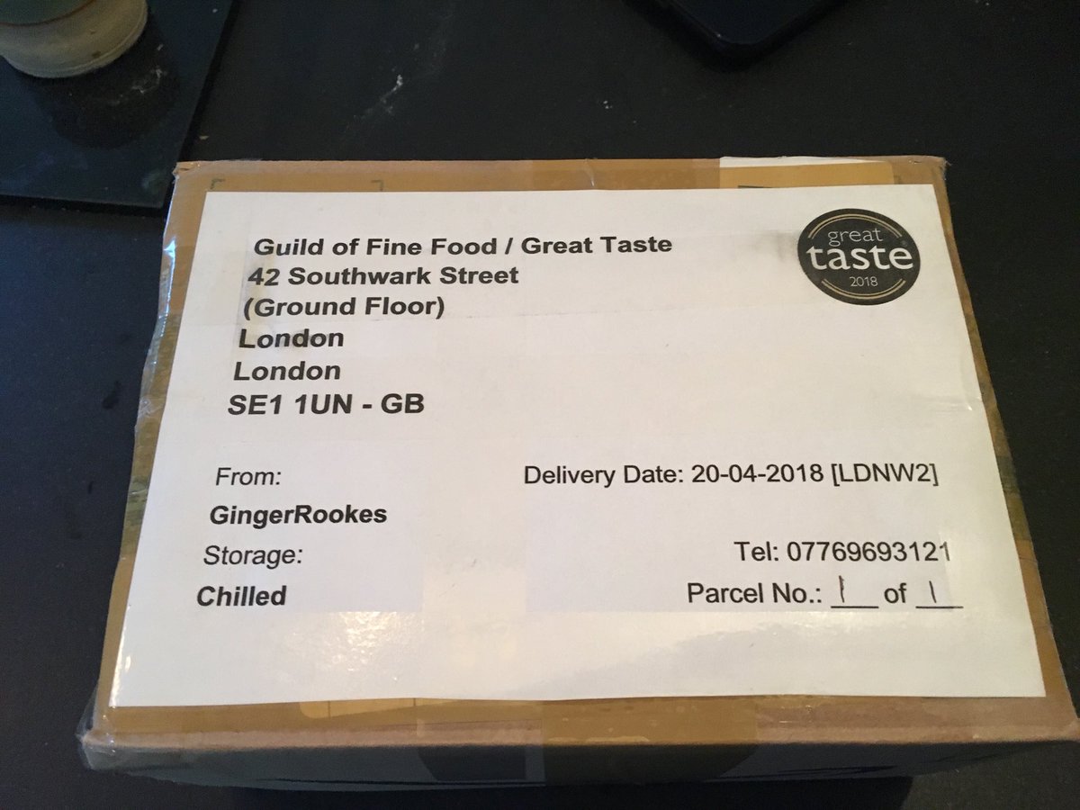 GingerRookes's tweet photo. And the sauces are all packaged up for postage tomorrow and delivery Friday off they go to the #GreatTasteAwards @guildoffinefood #GTA18 Good Luck my little lovely’s #RhuBQ & #Habanango https://t.co/ghkEwKPiyA