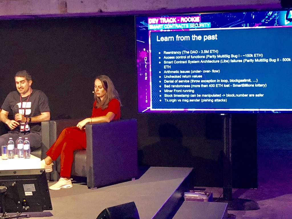 _cfmr's tweet photo. .@ChrJentzsch’s learnings from the past #smartcontracts security https://t.co/fGWyHotGHB
