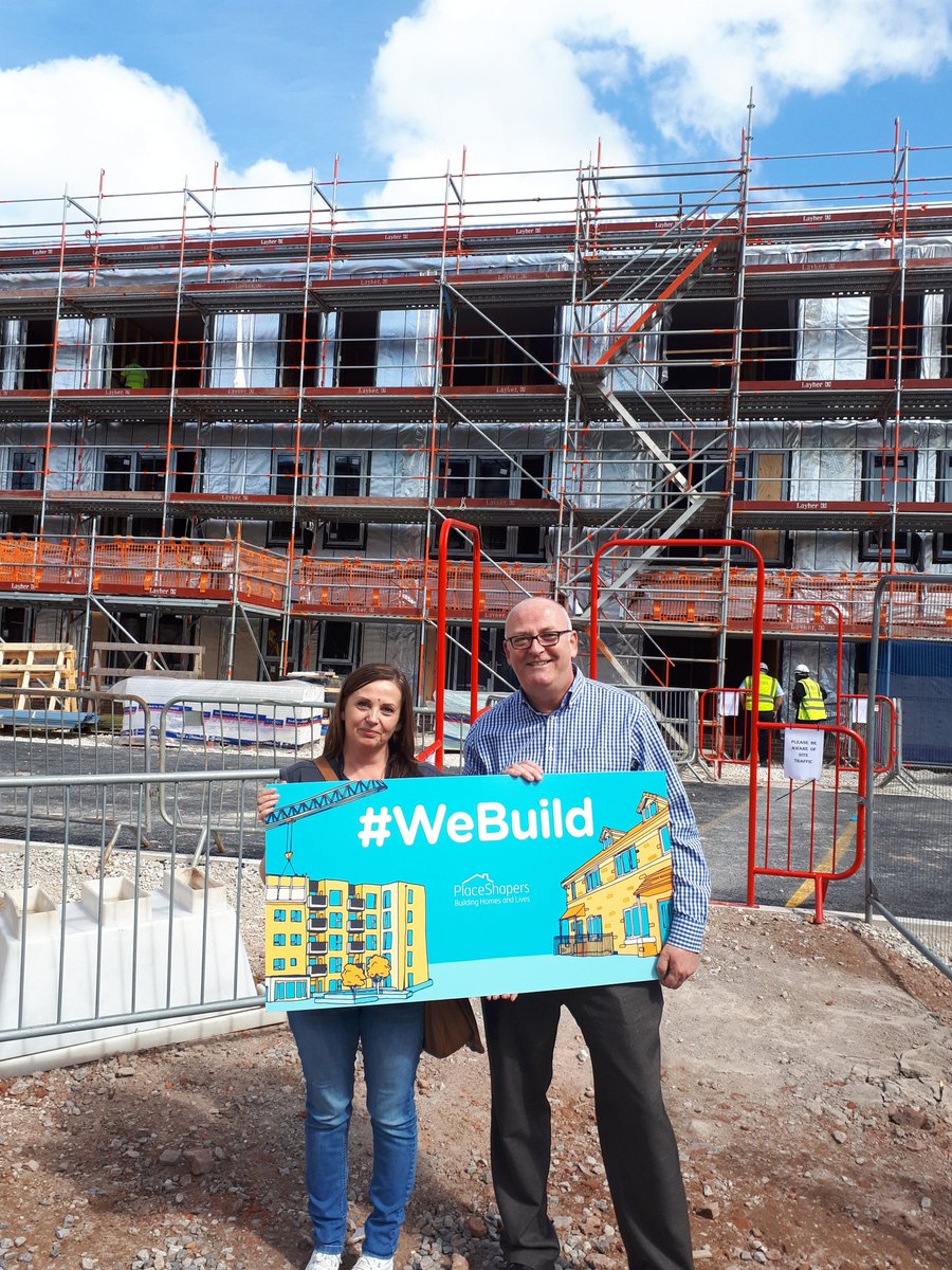 Damien and Vicky <a href="/MSVHousing/">MSVHousing</a> at our fabulous new development in Stalybridge