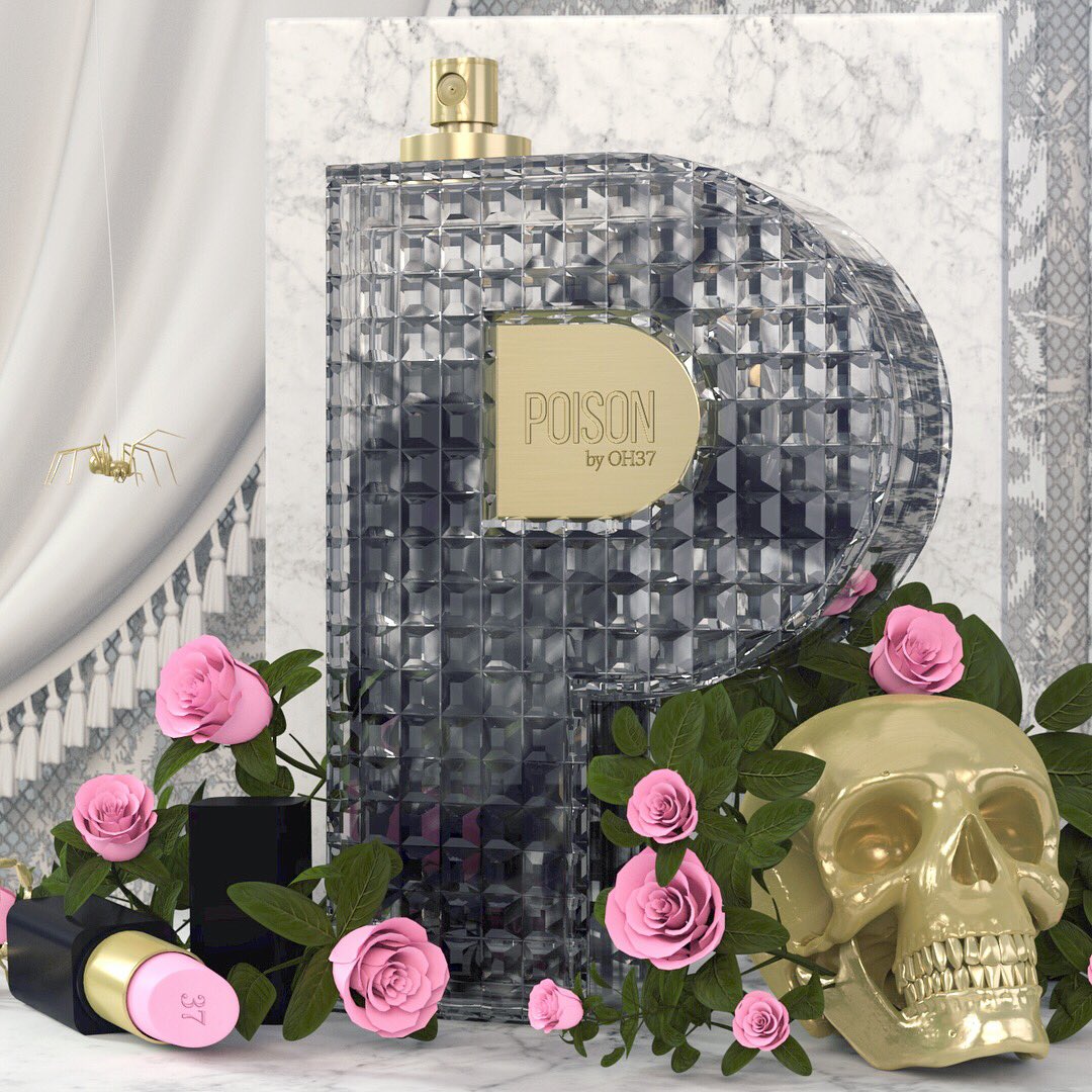 meloinfante's tweet photo. #36days_p Poison Perfume by OH37 available in stores near you, for passion that kills 
#36daysoftype05 #36daysoftype @36daysoftype 
#poison #perfume #fragance #typography #passion #digitalart #arnoldrender #3dillustration #3dart  #adobe #c4d #motiondesign #event @TypismCommunity https://t.co/lbmtwL85un
