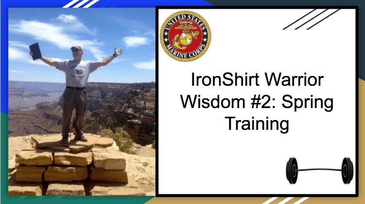 IronShirt Warrior Wisdom #2: Spring Training coachstrongfootball.com/ironshirt-warr…
