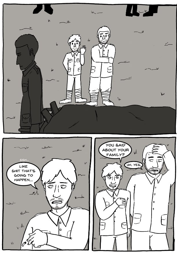 OccultatumComix's tweet photo. I've decided that pages 1-5 will be in full colour, whilst pages 6 onwards will be in the sort of grey tone with limited splashes of colour you see here
Page twelve will need fixes as I have noticed some mistakes. Whoops! Always double check your work friends - Undead https://t.co/oERMPESzye