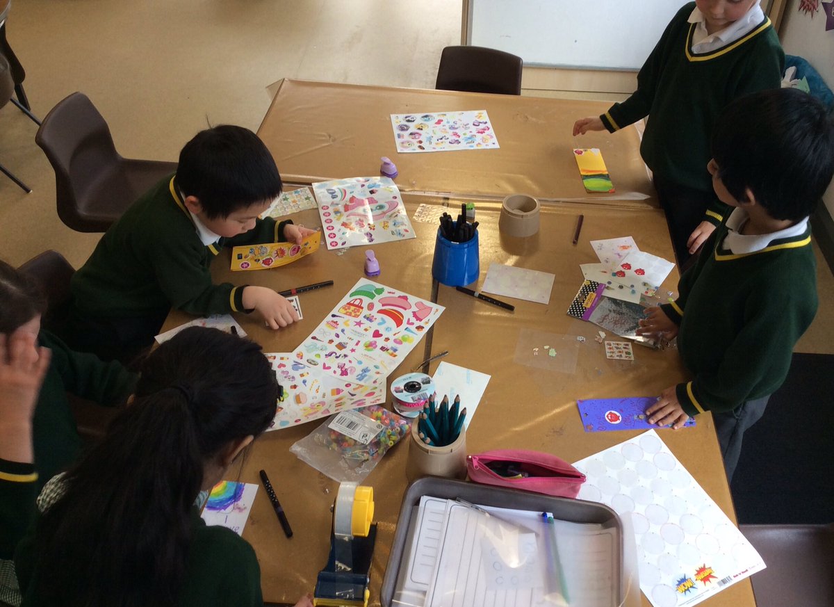 MrsStevensonEPS's tweet image. We made bookmarks in our first pot luck lunchtime club. #efys #creative #welovereading