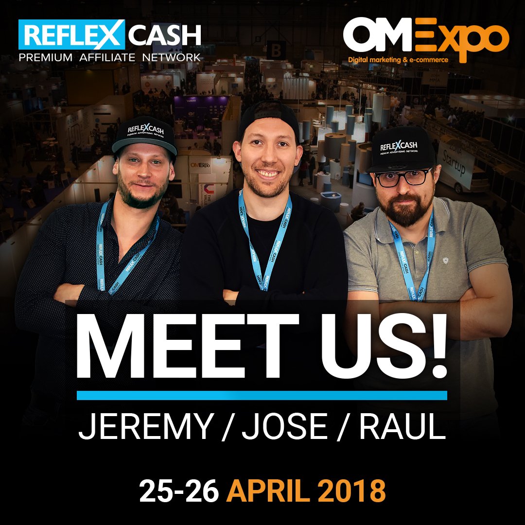 reflexaff's tweet photo. We are glad to announce that our 🇪🇸Spanish Team🇪🇸 would be attending OMexpo in Madrid.
💰Lets get down to business.
 #OMExpo2018 https://t.co/rWLfuqihBT