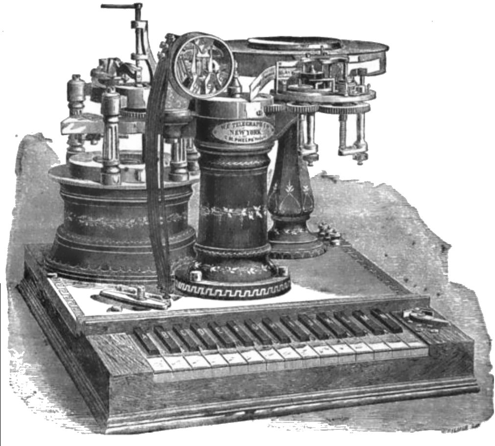 chat_media's tweet photo. Happy #WaybackWednesday Today we feature the origin of the fax machine! The Telegraph! Oh how far we have come! If only Fax machines looked this Fancy! #VintageTech #Technology #Wednesday #Fax #FaxMachine https://t.co/JjL3PYtm50