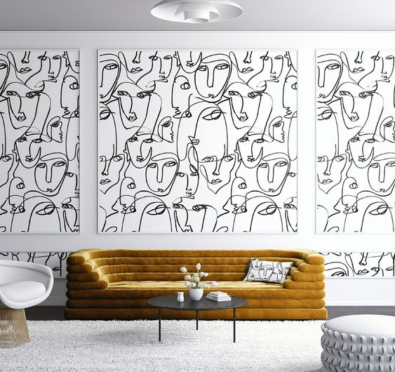 We love Wallpapers for interior design! 👌💕#showhomes #contemporarystyle #homeupdates #miamirealty #decoração #miamirealtors  #resahq  #interioroftheday #miamiblogger #wallpapersofinstagram #elledecor #soflodesign #livingdesign