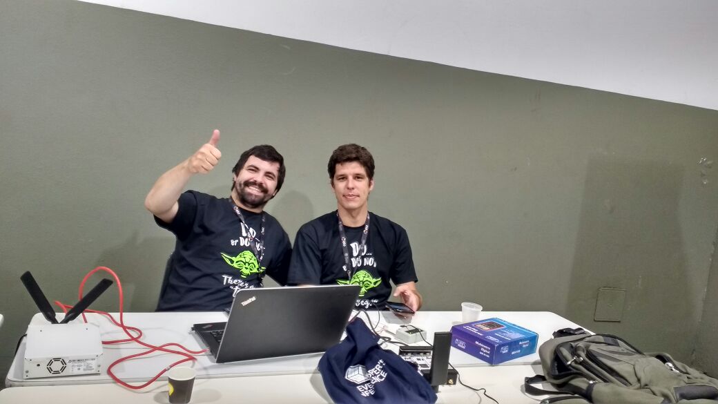 douglaseel's tweet photo. Últimos preparativos #TheDevConf #DigitroTDC2018 https://t.co/f3lo53gh8H