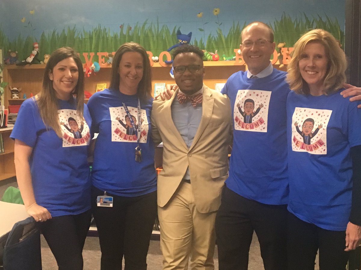 Jane Lichter (@janelichter) on Twitter photo It was so much fun to intro the new principal of <a href="/JoppaViewES/">Joppa View ES</a>. It was a room filled with excitement! Congrats Mr.Jennings! (Take a close look at the blue t-shirts!) It was so much fun to intro the new principal of <a href="/JoppaViewES/">Joppa View ES</a>. It was a room filled with excitement! Congrats Mr.Jennings! (Take a close look at the blue t-shirts!)