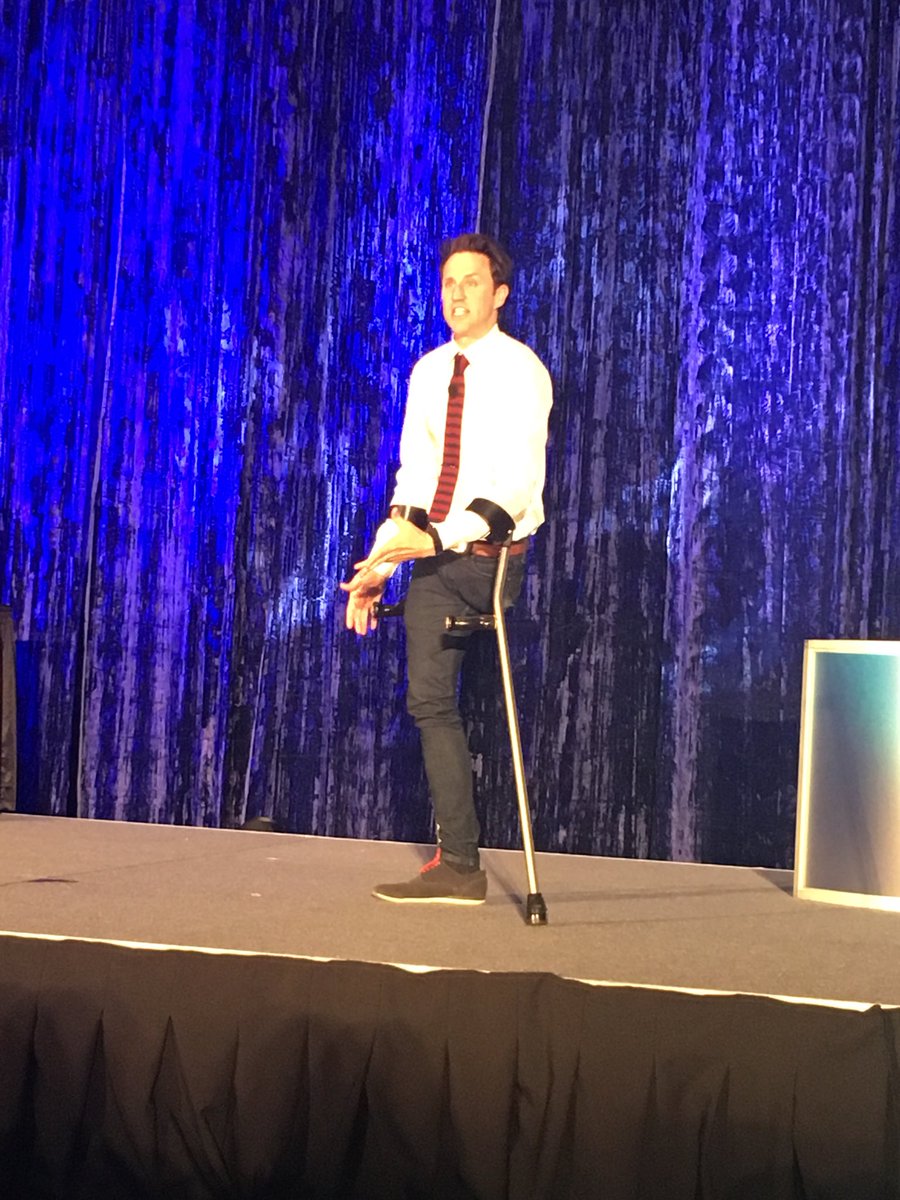 oasbo's tweet image. Great Keynote from @JoshSundquist! #1mt1mt #oasbo18