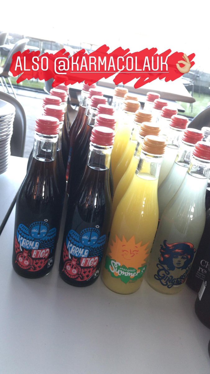 OXO_Tower's tweet photo. And thank you to our suppliers for bringing lots of goodies @TBF_BREAD @Ginking2016 @KarmaColaUK @Tregothnan @ChariTeaUK. Keep up to date with all things #GoodDayProductions on their insta and through @FoodMadeGood and @the_SRA #makemyday https://t.co/yRYETyaPVc