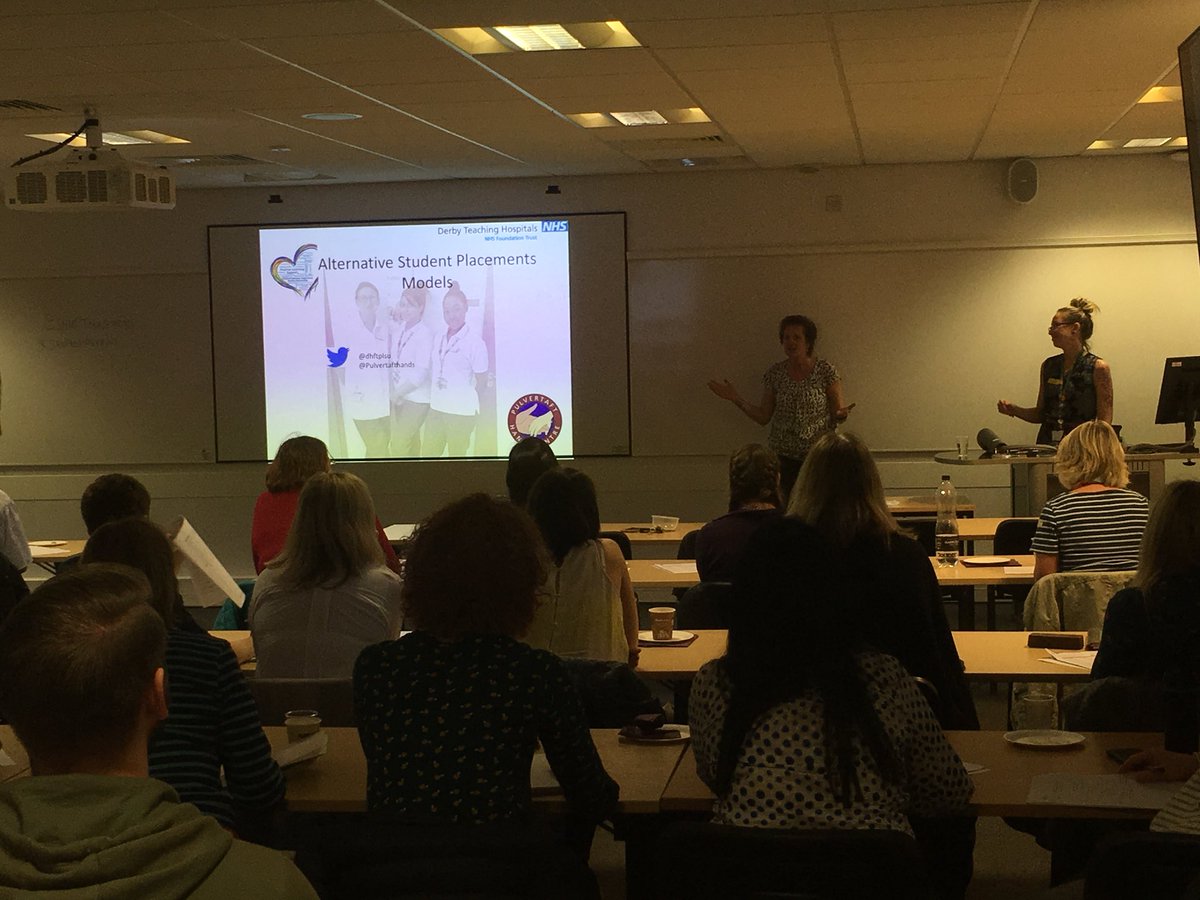 SHUPTplacements's tweet photo. Final presentation of the day. @NatMatchOT and Di Langford from @DerbyHospitals discussing the use of peer assisted learning models in practice based learning(2:1, 3:1 and 4:1). Great to see so much enthusiasm for clinical education and the student experience #SHUphysiotherapy https://t.co/EyCFxkBWXo
