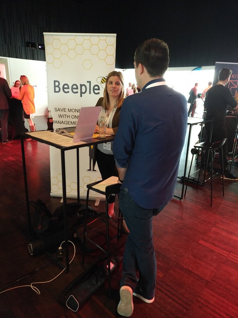 BeepleStaff's tweet photo. Meanwhile at @ the Antwerp Startup Job Fair in Antwerp. We are looking for talented people. Interested in working for a #scaleup? Drop by at our booth for a nice chat. https://t.co/D82dNQFMOv #ASF18 #BeepleStaff #HRTech https://t.co/tsYzhsHmio