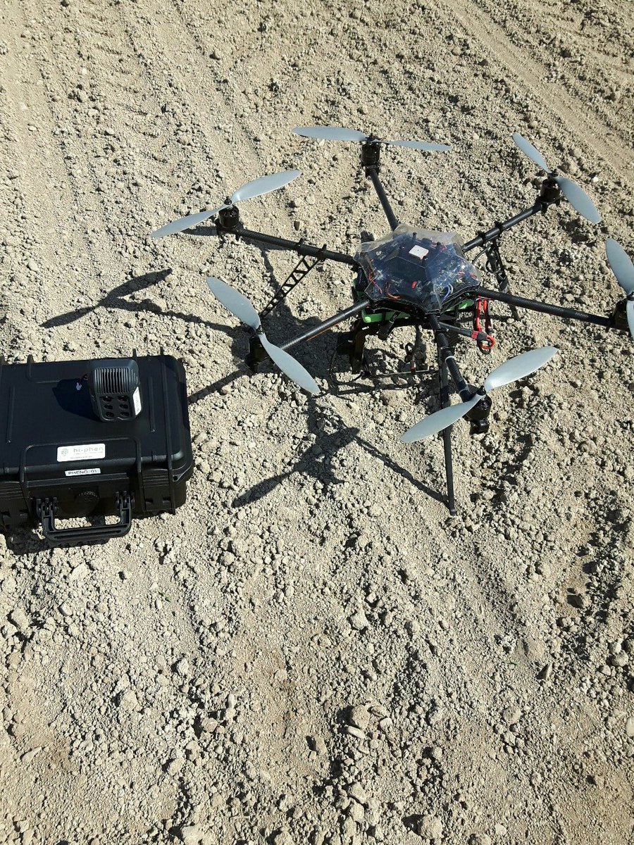 ghismalatesta's tweet image. C parti pour une nouvelle saison de phénotypage et de comptage drone prêt, camera multispectrale prête #itbetterave #aker #hi-phen