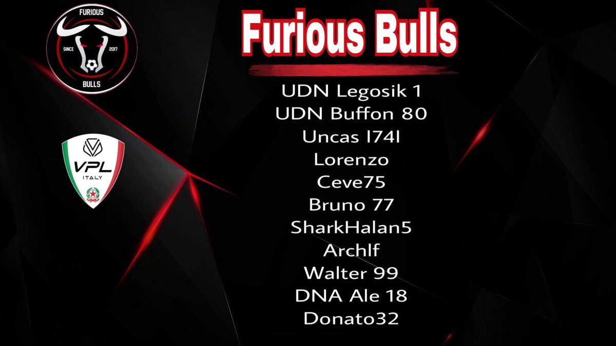 FuriousBulls's tweet photo. 🗓 4 turno lega C @VPLItaly 
⏰ore 22.45
🆚#fcfinalizer 

⚫️🔺🔴🔺⚫️🔺🔴🔺⚫️🔺🔴🔺 https://t.co/ePy1wmgkGg