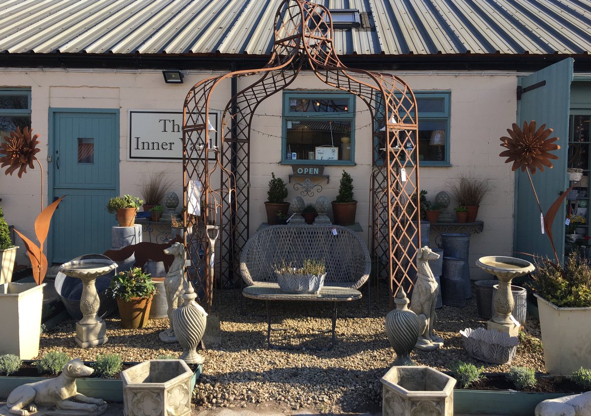 TheInnerYard's tweet photo. All the lavender has been planted and the garden is looking lovely, just in time for the sunshine #gardening#furniture#outside#britishsummertime#loveit https://t.co/D3kg3oZ66u