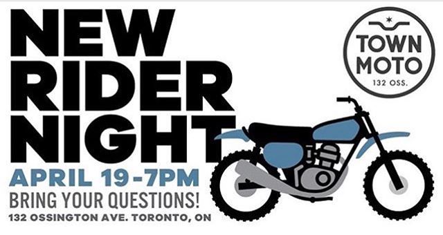 DaltonTimmis's tweet photo. Are you free tomorrow night? Join us and our friends @themotosocial @moto_revere &amp; @motorsoulridingschool over at @townmoto for #NewRiderNight ! Come learn about riding , buying and insuring motorcycles! 🏍 https://t.co/i6whNK9hTv https://t.co/rOOgPyI591