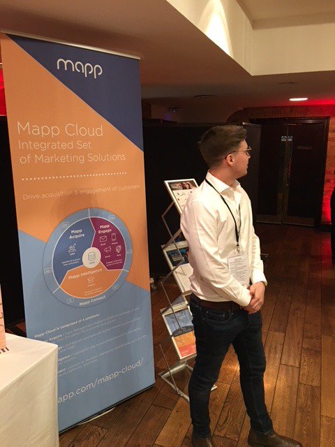Mapp_Digital's tweet photo. Our Mapp Team are at #Symposium18 talking about #mappcloud. Speak to Pat and Will for your lead gen and campaign requirements! https://t.co/2FY09GaaqQ