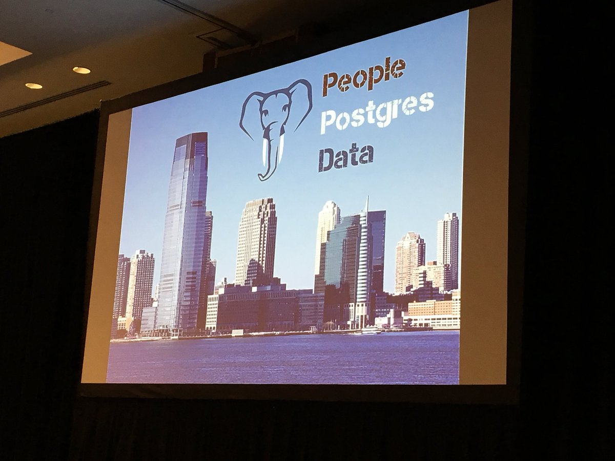 SWDevAngel's tweet image. And we’re starting! #postgresconf here we go! Love me some #opensource! #FunFunFun!