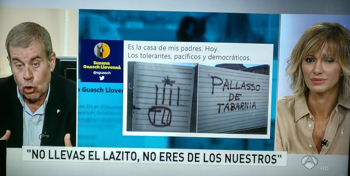 Amigos de <a href="/A3Noticias/">Antena 3 Noticias</a> poned el corrector en vuestra tituladora, porque "lazo" se escribe con "Z", pero "lazito" es con "C"...