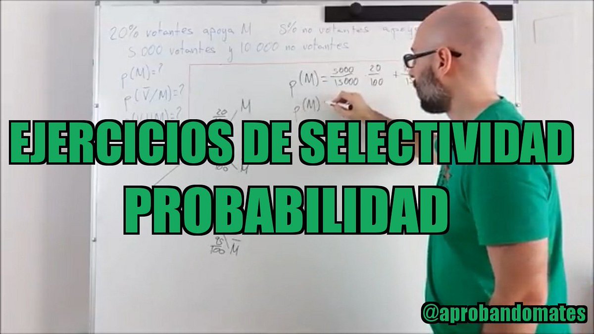 aprobandomates's tweet photo. Ya en mi web:
https://t.co/cgIIkYsLOH
#aprobandomates #matematicas #pau #ebau #selectividad #2bach #2bachillerato #2bachiller #probabilidad https://t.co/NC1QZgOFkG