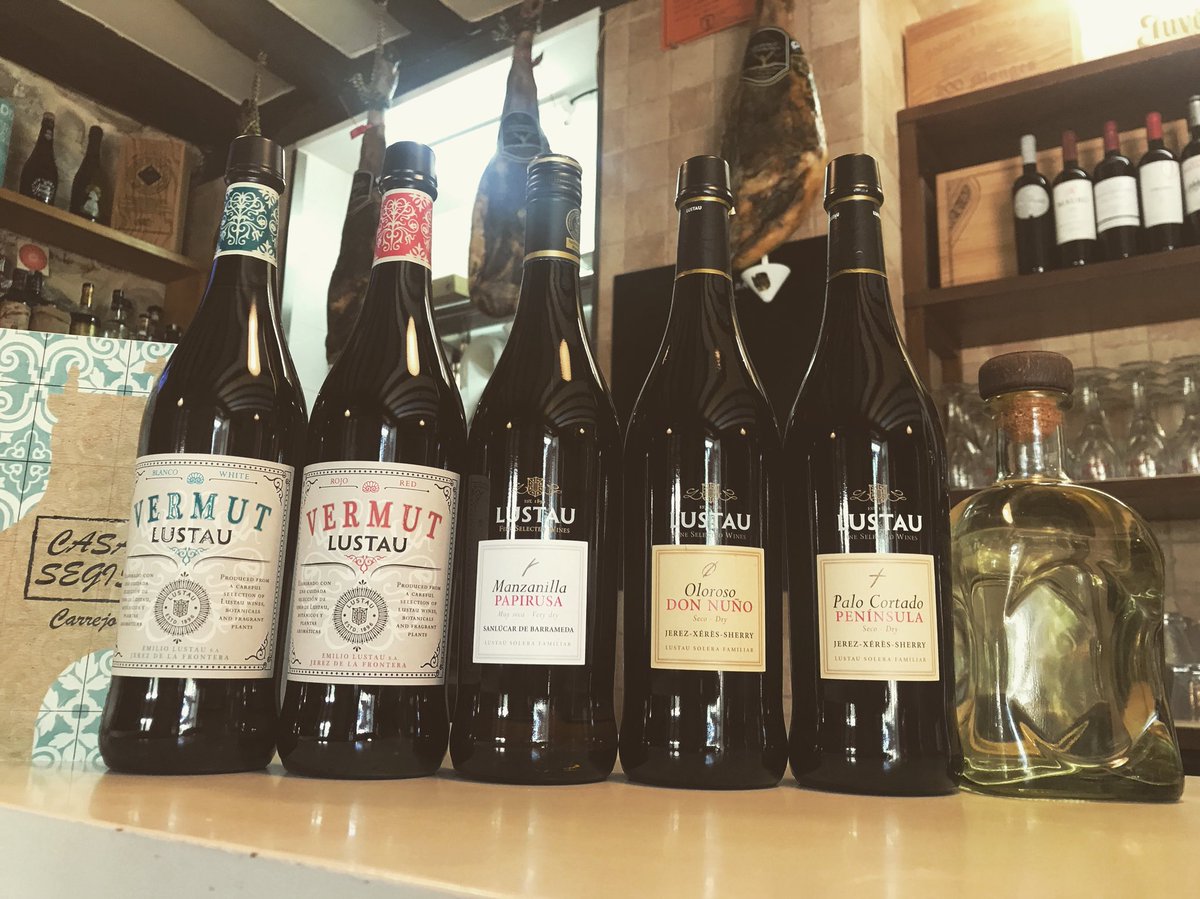 Un blanco, un vermut, manzanilla, oloroso, palo cortado....