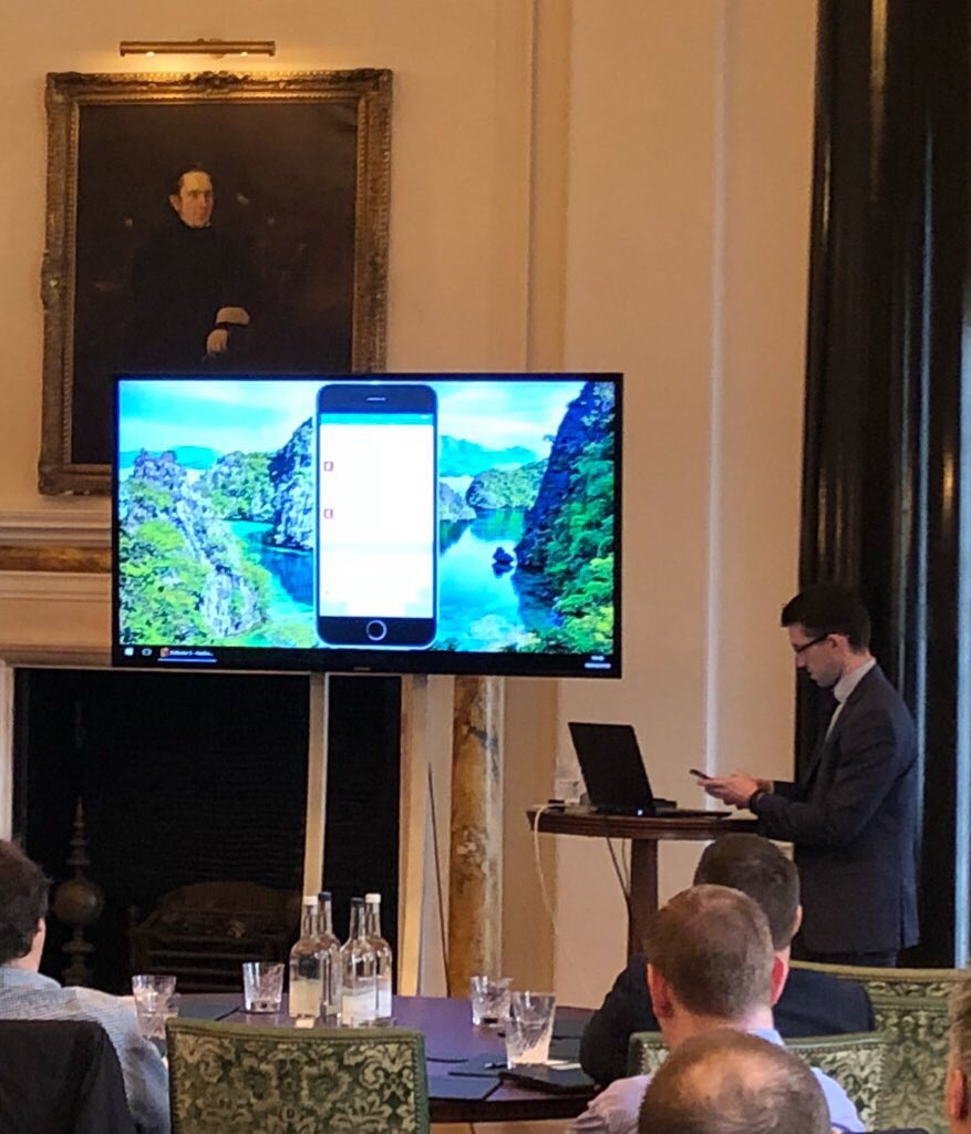 GenasysTech's tweet photo. Today, along with @Microsoft and @HIT_Consulting we demonstrated Quoting, Binding and FNOL, zero touch, direct to our SKi platform using Conversational User Interfaces (bots) on Mobile and WebChats. This was made possible by our platform’s open architecture and APIs. #InsurTech https://t.co/HYDokMPZwt