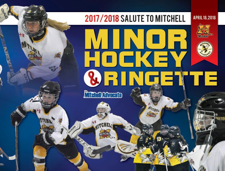 MitchAdvocate's tweet photo. 'tis the season! Pick up your annual Hockey & Ringette Salute special section in today's Advocate! Recap another exciting 2017-18 season!! #MitchellStingers #MitchellMeteors https://t.co/aVp2LWoZnB