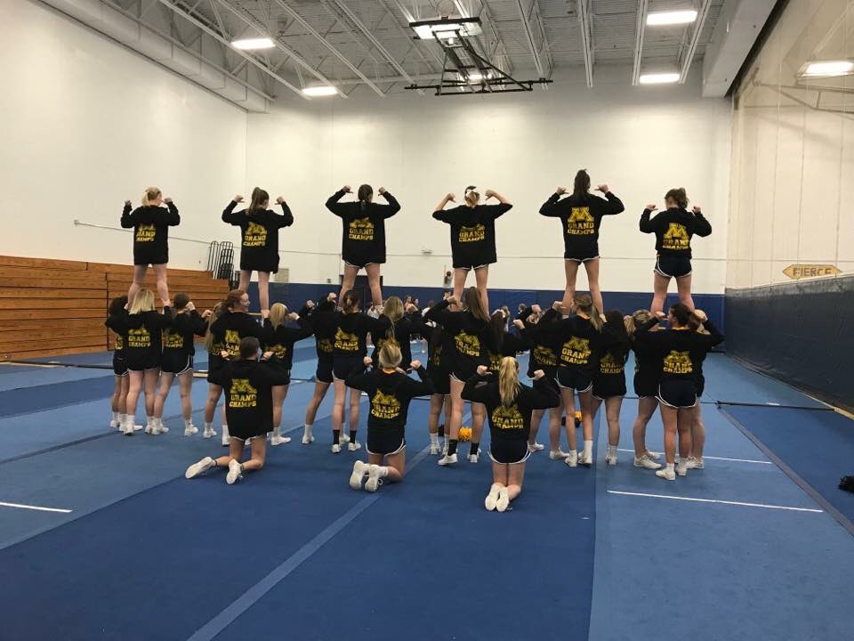 Priorlakecheer's tweet photo. Today is the day: tryouts day 1! The first stepping stone to our 2018-19 season! #EarnIt https://t.co/uJO5LnvRtJ