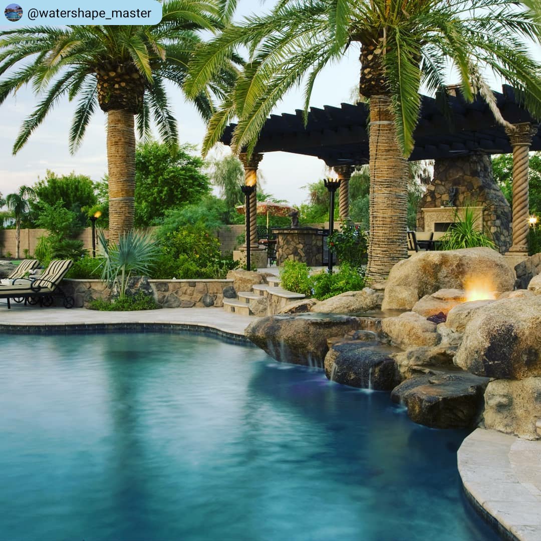 Projects by <a href="/swdmasters/">Watershape Society</a> like <a href="/RedRockPools/">Watershape Master</a> r TV ready from day 1 to present.
 ・・・ 
A tropical oasis we constructed over 10 yrs ago that became famous featured on <a href="/Discovery/">Discovery</a> <a href="/AnimalPlanet/">Animal Planet</a> <a href="/hgtv/">HGTV</a> and featured site for morning wx by @coryonfox10 dubbed "million dollar backyard"