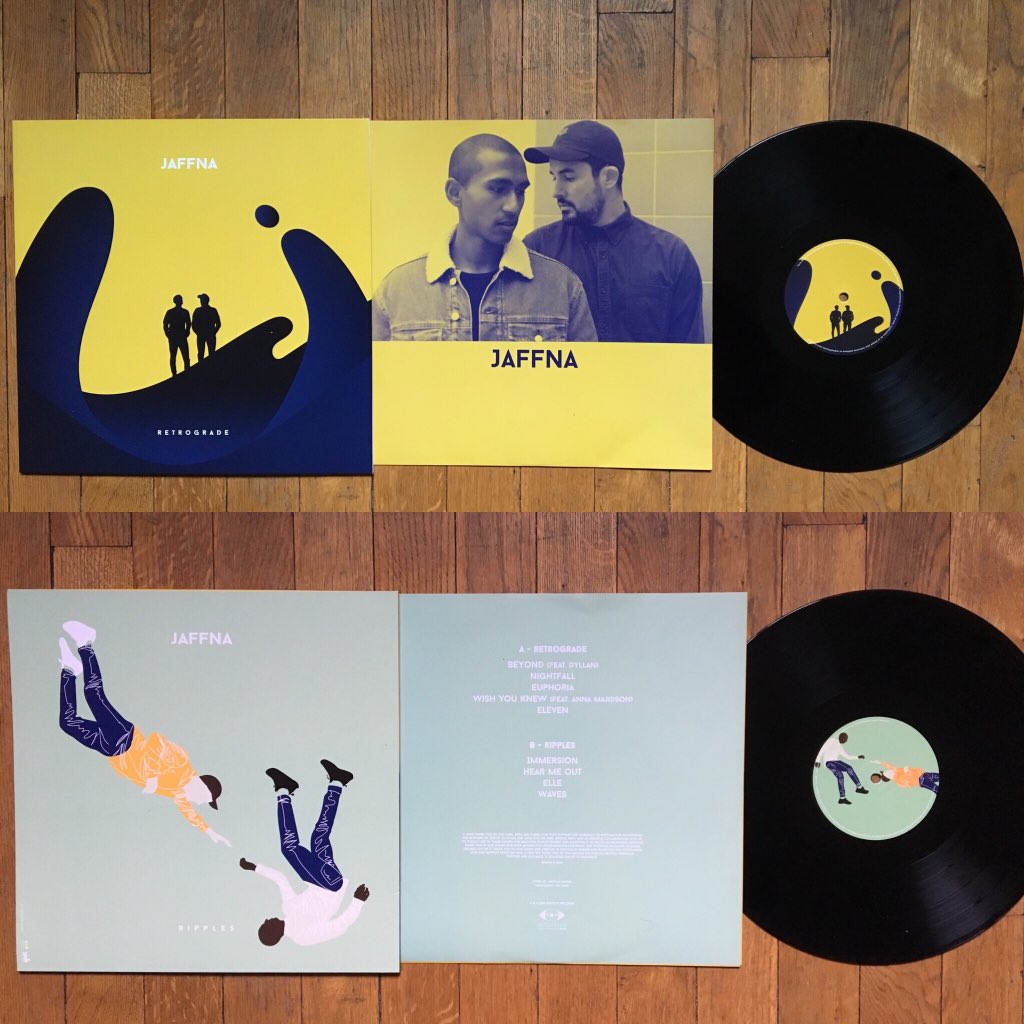 Retrograde/Ripples 2 in 1 vinyl now available to Pre-order! 😎

bigwax.fr/fr/intuitive-r…

New EP out April 20th. #jaffna #Retrograde #ep #electro