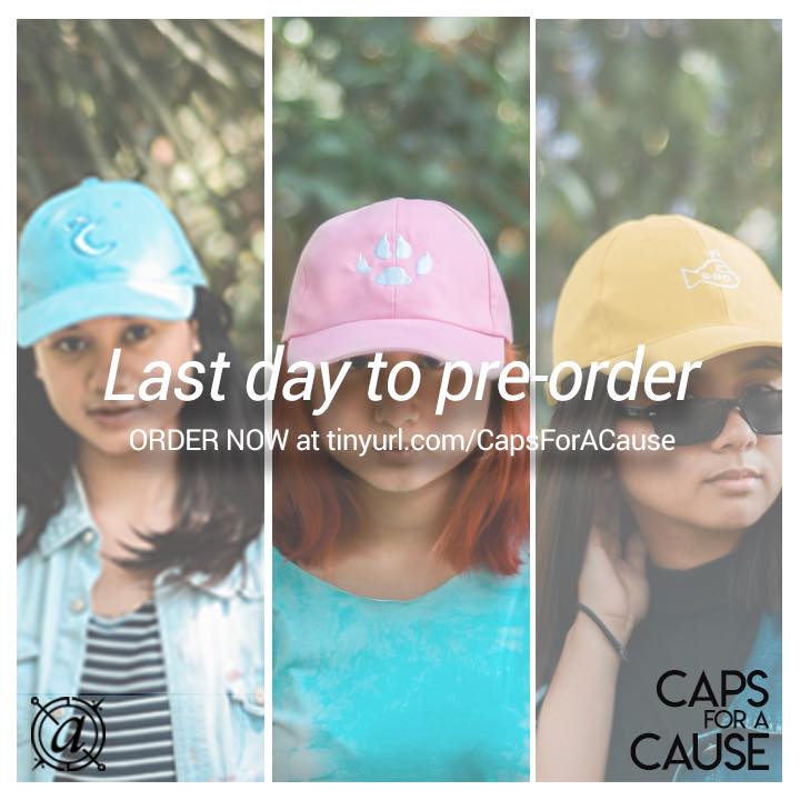 AlchemyShopPH's tweet photo. Few more hours left to order your own #CapsForACause!! π
Get one for P240 or get all three for P680!
All proceeds will go to the rehabilitation of the Love to Learn - Kaingin 1 playground.
ORDER NOW at https://t.co/MJd40IVK91 https://t.co/cgPfmmuufk