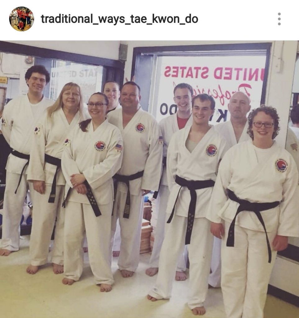 7 members passed black belt testing recently including 3 new black belts. traditionalwaystkd.com