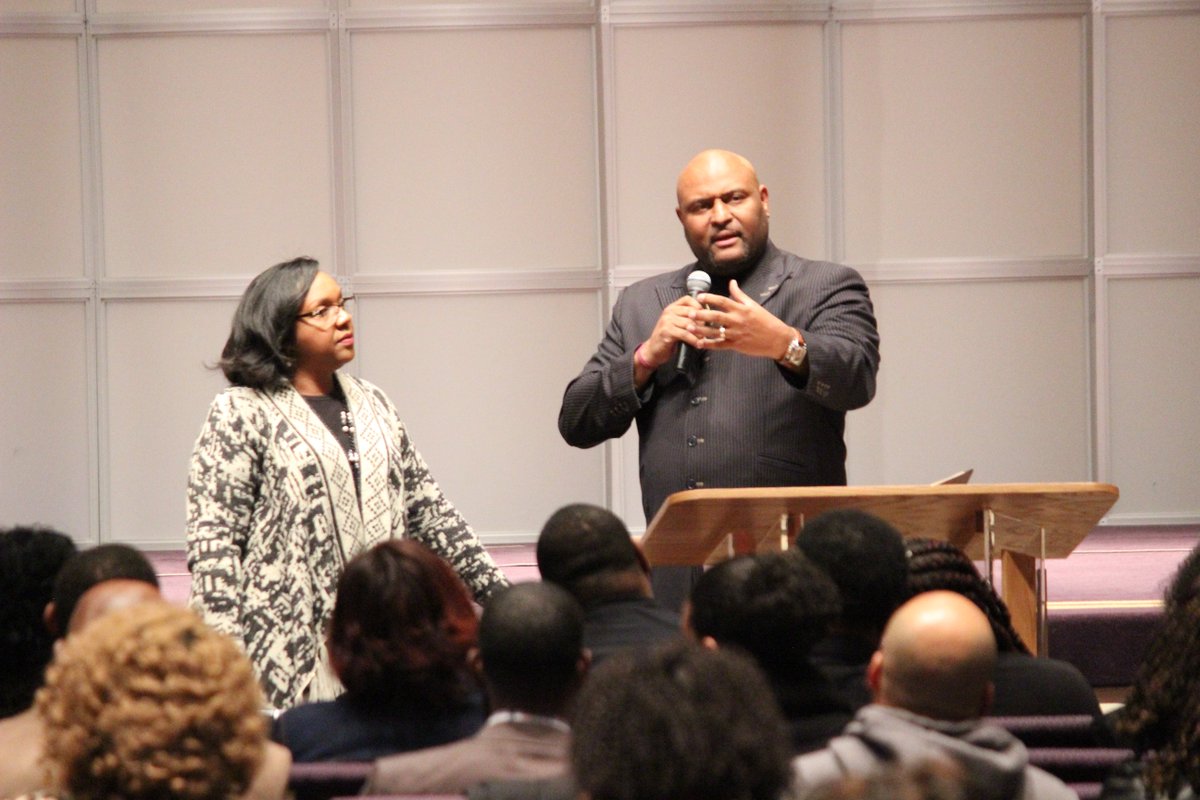 BishopDRJ's tweet photo. Husbands &amp; wives, our next Marriage Ministry Fellowship is THIS Friday, 4/20 at 7pm.  Our theme for the night is “Cleaning House.”  Come receive a special impartation from Assistant Pastor Kenneth Mitchell &amp; his wife, Minister Audrea Mitchell. #MtGileadFGIM https://t.co/pL2ojKepns