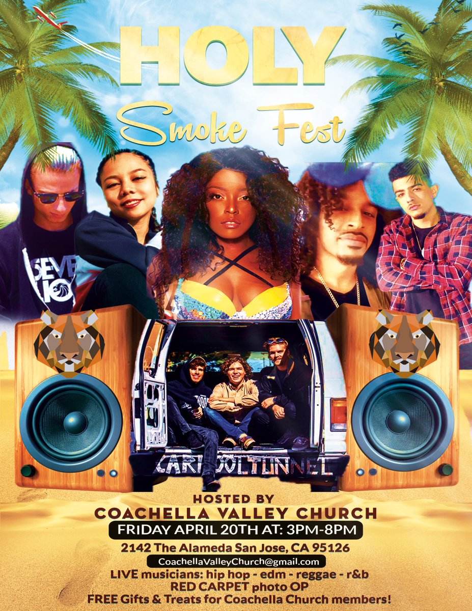 Coachella Church tweet media