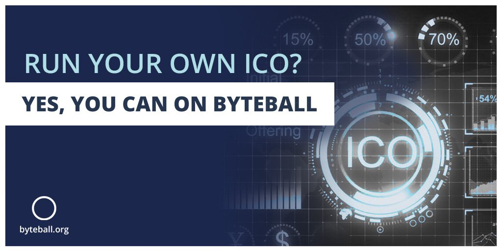 ObyteOrg's tweet photo. Run your own ICO? Yes, you can on Byteball https://t.co/dEGzfwa9Nz #Byteball $gbyte #bytequips https://t.co/SVQBxQSOXb