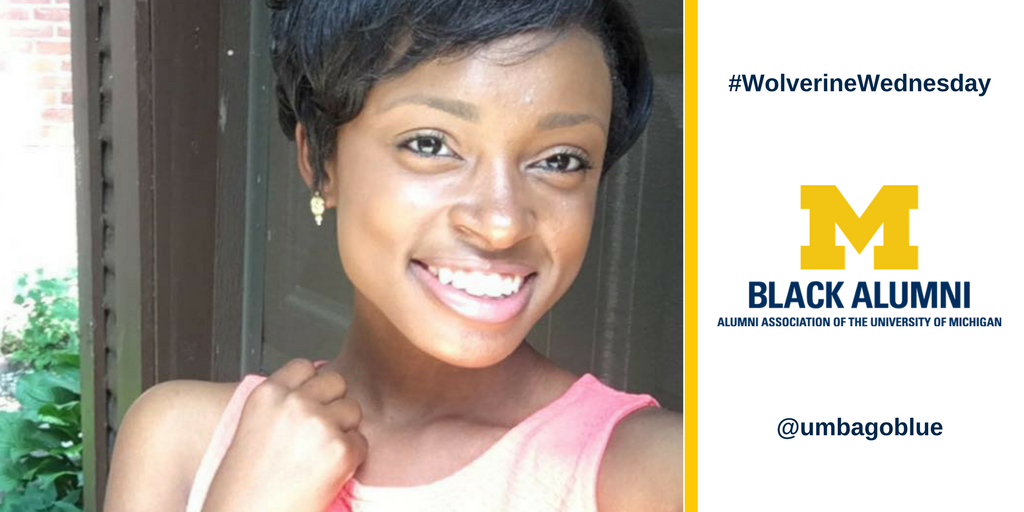 UMBAGoBlue's tweet photo. Congrats Ms. Remi Murrey for being one of seven @michigandaily students of the year! Remi is a graduating senior pursuing a career in broadcast #journalism. #classof2018 #UMBlackAlumni #UMich #WolverineWednesday #GoBlue #umbagoblue #UMalumni #BlackAlumni #DST #NuMade https://t.co/EKBYNygIq8