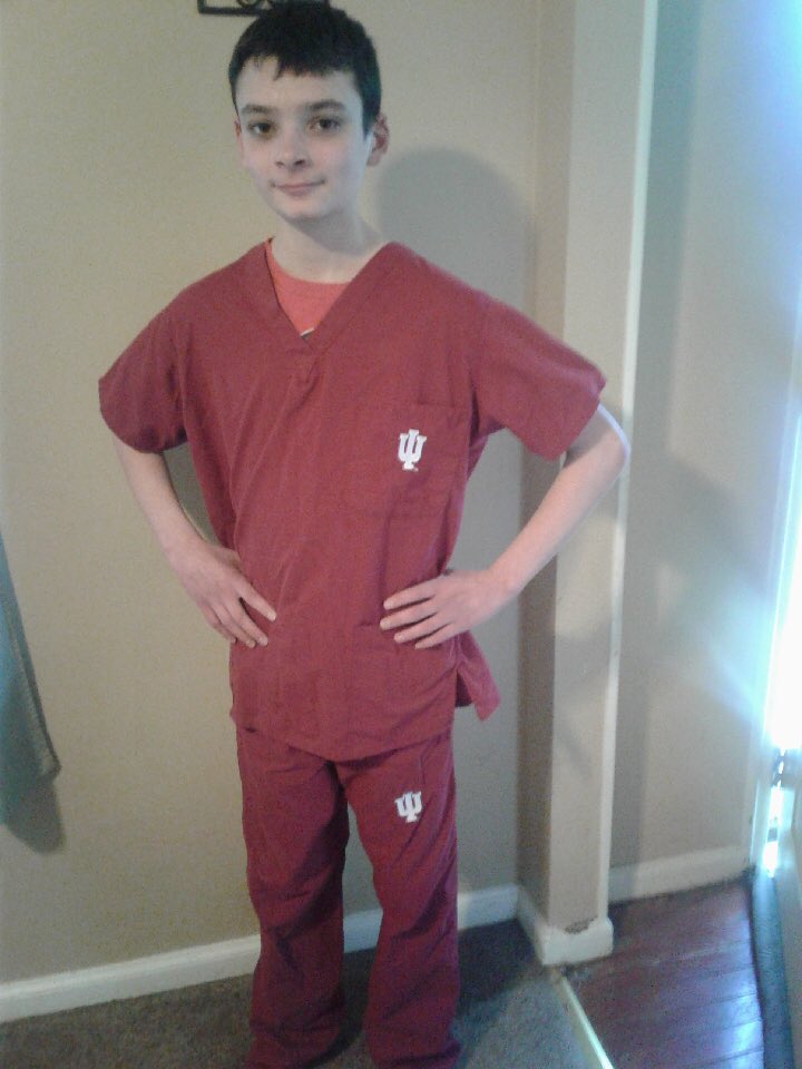 Coach3_us's tweet photo. He’s ready to be a future IU just like his Dad, Mother and Brother!! #IUDay #IULAA https://t.co/pADFlDJc4a