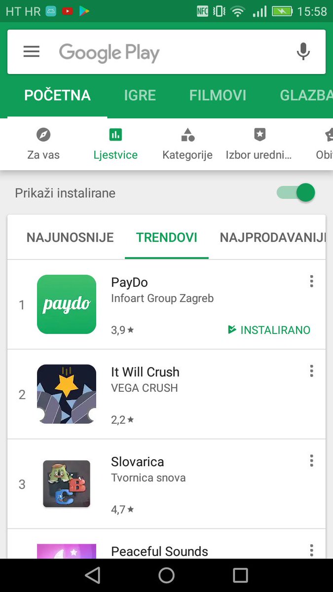 And PAYDO is number 1 on Google Play trends!

#technology #Software #parking