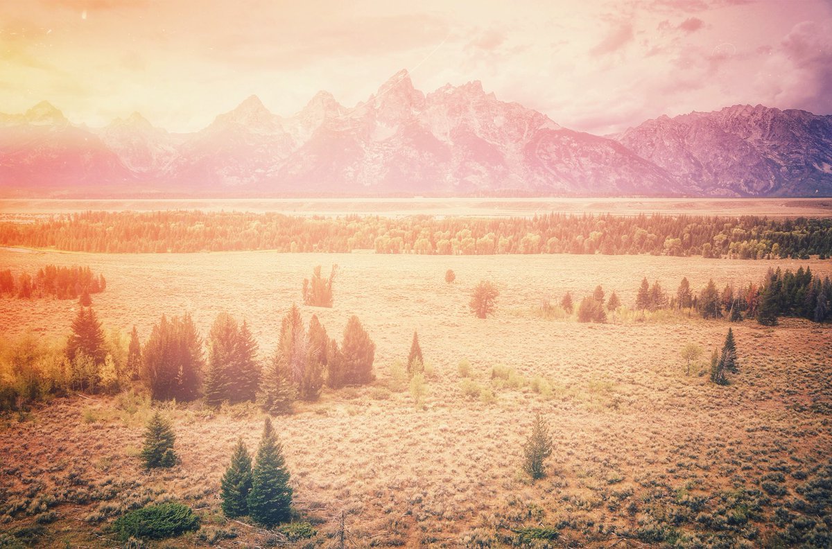 EFischhofer's tweet photo. Got so entranced in the scenery at this stop that I forgot to even make a note of its location ... @hd_roadglide had to remind me of this familiar view😎 #grandtetons #wyoming #motorcycletrip #mountains #roadsidestop #istoppedforthis https://t.co/wiI13H1gdl