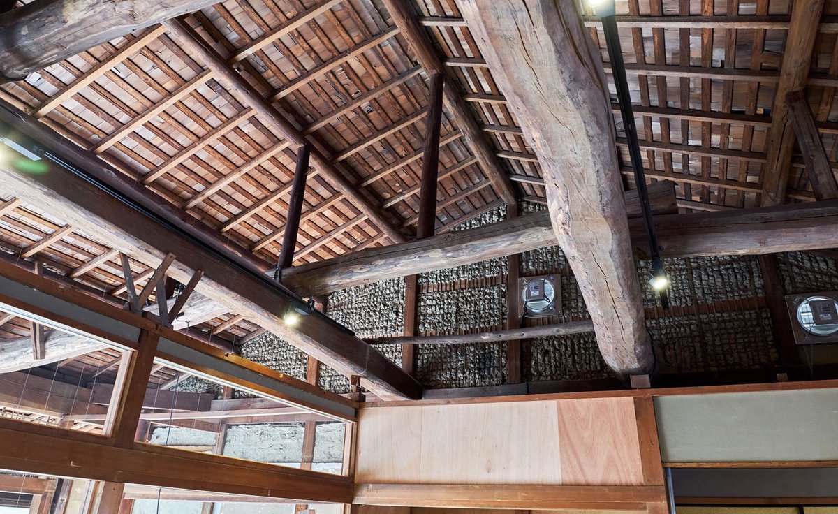 So much inherent beauty in historic buildings, why wouldn't you leave it exposed? #adaptivereuse #repurposedbuildings