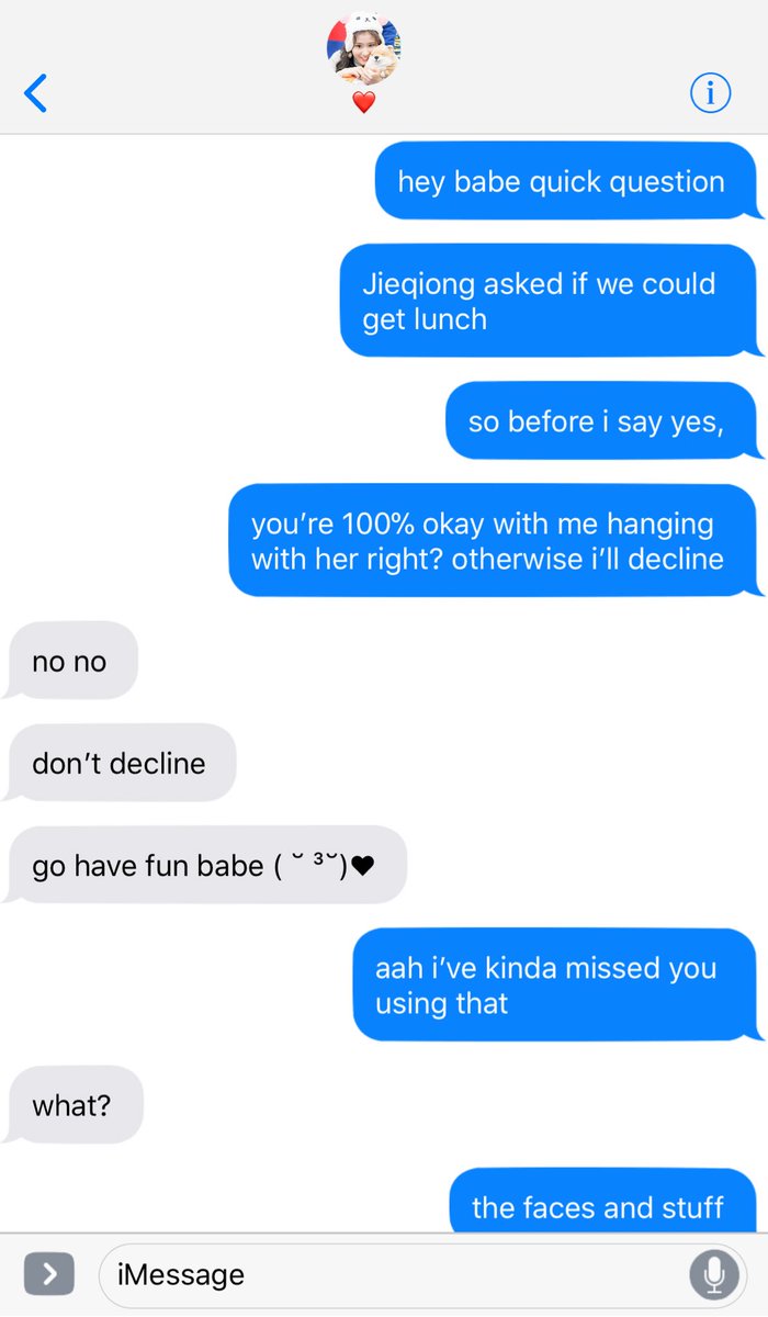“Sorry, I have to go.” Dahyun told the girl she was facetiming. “I’ll text you later.”“Wait-“ Sana tried but the girl already hung up. “Who were you talking to?” Dahyun just shook her head. “Should I go? So you can finish that conversation?”“No, no, it wasn’t important.”