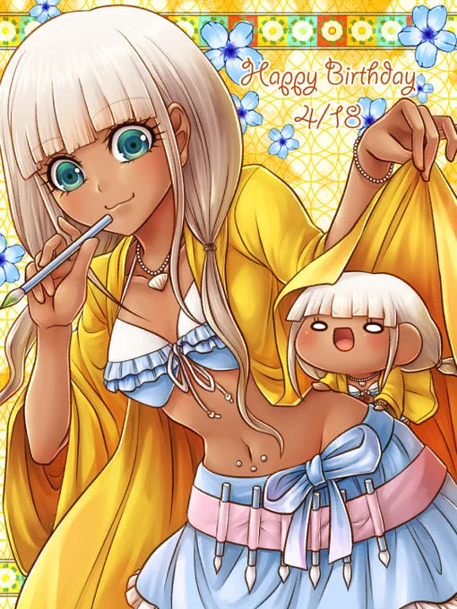 ダンガンロンパV3:夜長アンジー
誕生日おめでとうございます!
#夜長アンジー生誕祭2018 